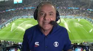 Luís Roberto tem narrado os principais jogos da Copa dos Clubes na Globo