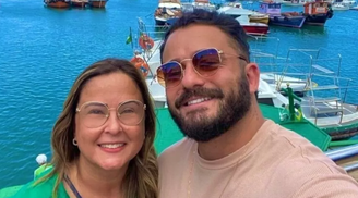 Soraya ao lado do filho Matteos, que confessou ter a matado durante uma discussão