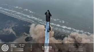 Próximo voo do Starship deve ocorrer dia 24 de agosto