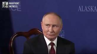 Putin chamou atenção pela expressão de assustado