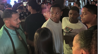 Wallace Yan foi visto na balada por torcedores do Flamengo
