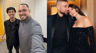 Diogo Nogueira e o filho