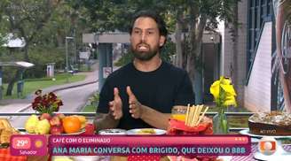 Brigido participou do 'Café com o Eliminado' e comentou embates com Ana Paula no BBB 26