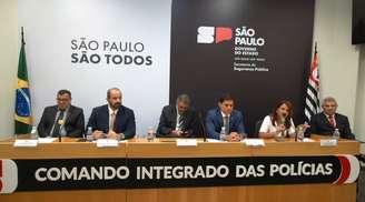 Coletiva de imprensa da Polícia Civil de São Paulo