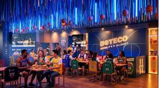 Projeção do Boteco Hellmann's 