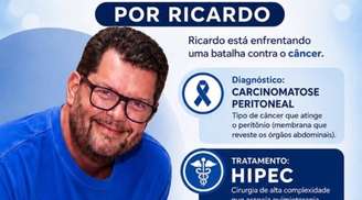 Ricardo e a luta pela vida: participe da vaquinha para sua cirurgia HIPEC