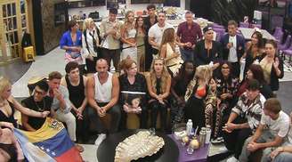 O elenco do 'Gran Hermano' com anônimos, celebridades e ex-competidores: reality tem entra e sai quase o tempo todo
