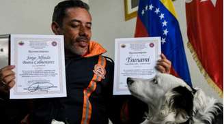 Cão Tsunami irá se aposentar em breve