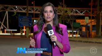 A repórter Graciela Andrade em matéria no 'Jornal Nacional': mais uma demissão de um rosto familiar ao público