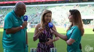 Leila Pereira ataca manifestação do Flamengo sobre arbitragem: 'Cara de pau absurda'.