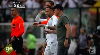 Neymar deixa o campo por um minuto após pedido de atendimento médico de Brazão; entenda.