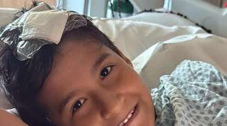 Nicolas, 9 anos, luta pela vida após hemorragia cerebral
