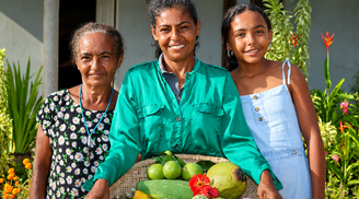 Vakinha quintais produtivos da ActionAid Brasil