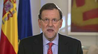 <p>O espanhol Mariano Rajoy comemorou o resultado do referendo</p>