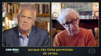 Woody Allen falou sobre a relação com os filhos em entrevista a Pedro Bial