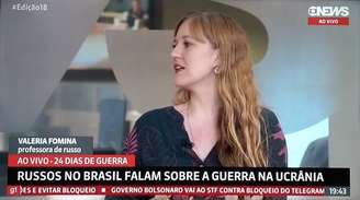 Valeria Fomina produz conteúdo interessante sobre a Rússia