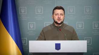 Volodymyr Zelensky discursou ao Parlamento da Itália