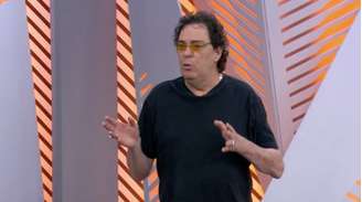 Casagrande exaltou grandes gênios da história do futebol mundial (Reprodução / TV Globo)