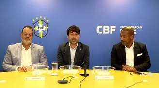 Sorteio foi realizado na sede da CBF nesta segunda-feira (Foto: Reprodução/CBF TV)