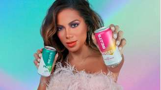 Anitta é garota propaganda e uma das desenvolvedoras da Skol Beats G&T