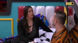 BBB25: Dani fica revoltada após Gabriel duvidar de crise de ansiedade de Diego: ‘Gravo as coisas’