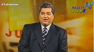 José Luiz Datena na estreia na RedeTV!, há 23 anos: período curto na emissora antes de voltar à Record