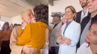 Cineasta Julia Bloch Anquier, filha de Débora Bloch e do chef francês Olivier Anquier, casou-se com a cantora Maria Beraldo