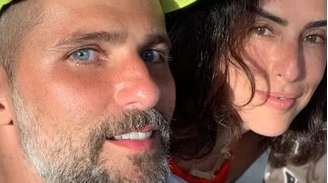 Fernanda Paes Leme lamentou 'afastamento' de Bruno Gagliasso em abril do ano passado.