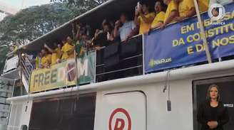 Discurso referido foi feito em protesto na Avenida Paulista