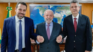 Lula, Guilherme Boulos e Marcio Macêdo