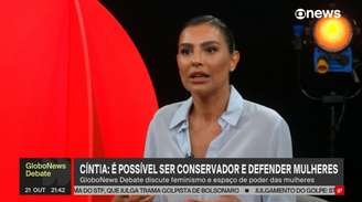 "As críticas vorazes que teceram contra mim vieram de mulheres de direita", afirma Cíntia Chagas