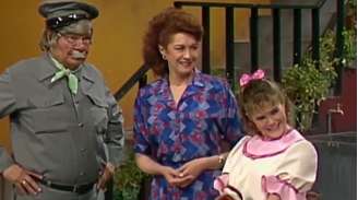 A atriz Maricarmen Vela em participação no 'Chaves' na década de 1970