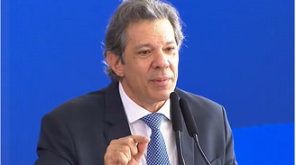 Ausentes em evento com Lula após briga com governo, Alcolumbre e Motta são lembrados por Haddad
