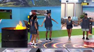 Participantes do BBB 26 disputam a Prova do Anjo de hoje, sábado, 21 de fevereiro