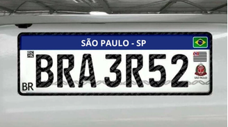  Placa de carro