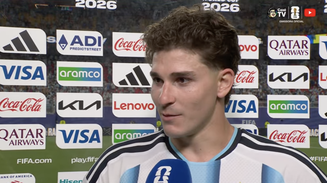 Julián Álvarez foi o responsável pelo gol de virada da classificação.