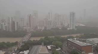 Chuvas no Recife.