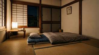 Nas casas japonesas tradicionais, o futon pode ser guardado em um oshiire, um armário profundo feito justamente para acomodar roupas de cama e outros objetos volumosos.