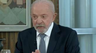 Lula durante entrevista ao programa Canal Livre, da BandNews TV, exibida neste domingo, 27