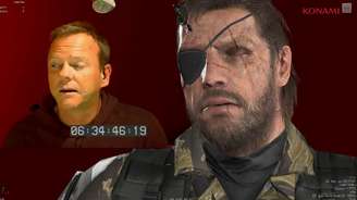 Kiefer Sutherland teve movimentos da face e do corpo capturados para criar Solid Snake de 'Metal Gear V; The Phantom Pain'