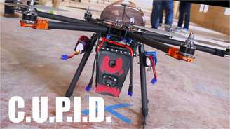 Drone-Teaser possui choque superior aos 50 mil volts da arma usada pela polícia
