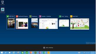 Nova barra de tarefas do Windows 10