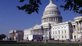 <p>Sede do Congresso americano, em Washington</p>