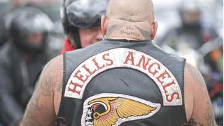 Os Hells Angels vão doar 200 bicicletas ao centro de desabrigados Poverello House, em Fresno, Califórnia