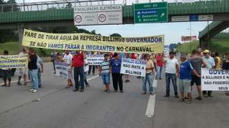 <p>Manifestantes prometem protesto maior durante o Carnaval</p>