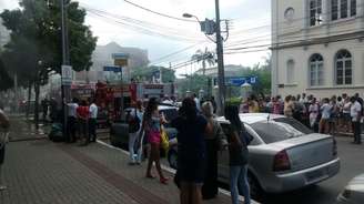 O Centro Comercial Princesa Isabel foi evacuado no início da tarde