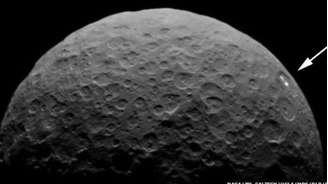 Nova sequência de imagens mostrou pontos de luz na superfície de Ceres