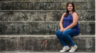 Giovanna Raquel, 17, parou de tomar os comprimidos depois que teve uma embolia pulmonar 