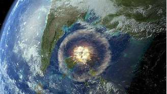 Simulação mostra impacto de meteoro responsável pela extinção da vida na Terra há 66 milhões de anos