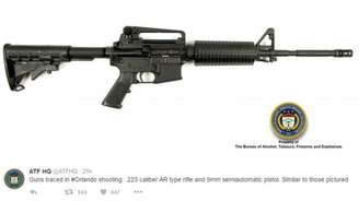 Omar Mateen conseguiu comprar uma arma similar a esse fuzil AR-15 cerca de uma semana antes do ataque
